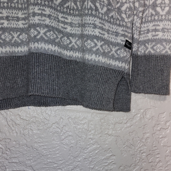 RAILS Carlisle Silver Icicle Crewneck Sweater Size L - Picture 3 of 4